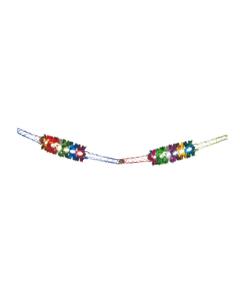 Multicolored Foil Garland Sukkah Decoration