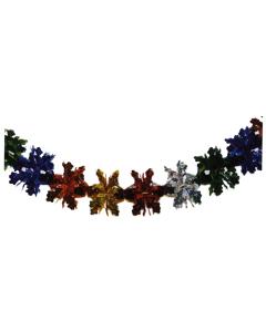 Muticolor Foil Garland Sukkah Decoration