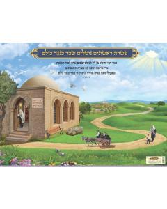 Asarah Rishonim Beautiful Laminated Sukkah Poster