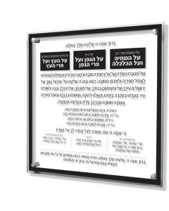 Lucite Al Hamichya - Traditional Nekudos Ashkenaz