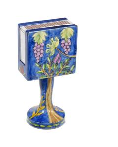 Standing Match Box Holder - Grapes
