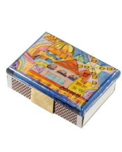Match Box Holder - Jerusalem Vista