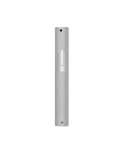Silver Sandblasted Mezuzah Case - 4'' (10cm) Case