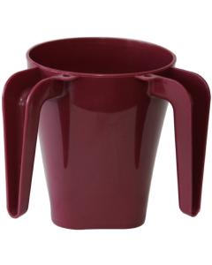 Plastic Wash Cup - Maroon