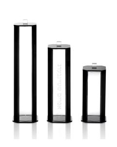 Black & Clear Lucite Megillah Holder