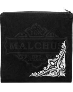 Corner Swirl Design Velvet Talis Bag #413