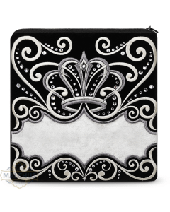 Talis Bag #941 Black Velvet & Gold Embroidery