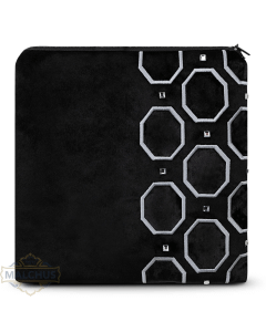 Talis Bag #941 Black Velvet & Gold Embroidery