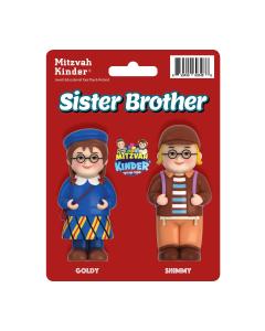 Mitzvah Kinder - Sister and Brother - 2 Piece Set