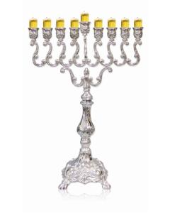 Menorah Silver Plated 17.5''H