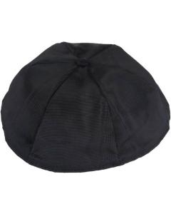 Black Moiré Kippah (Dozen)