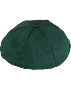Dark Green Moiré Kippah (Dozen)