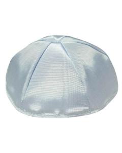 Light Blue Moiré Kippah (Dozen)