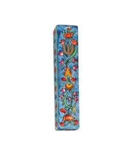 Small Wooden Mezuzah - Oriental