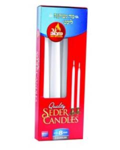 European Seder Candles 8 Hour