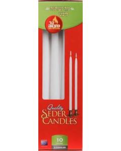 European Seder Candles 10 Hour