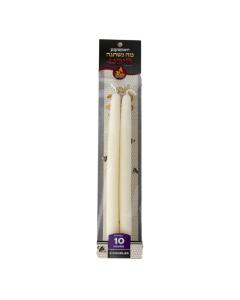 Bees Wax Seder Candles - 2 Pack
