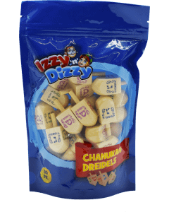 Natural Wood Dreidels - Medium - 30 pack