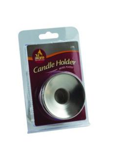 Metal Candle Holder - 2PK