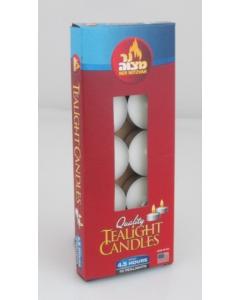 Travel Candles Tealights 10 pack Made in USA