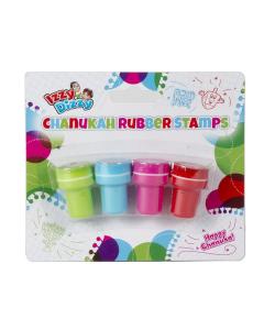 Chanukah Rubber Stamps 4Pk.