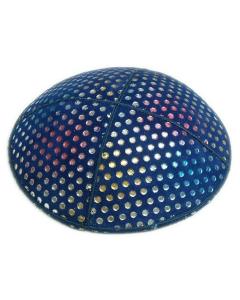 Pin Dot - Suede Embossed Kippot - Dozen