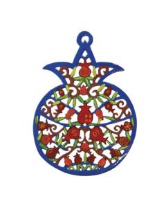 Laser Cut Hand Painted Pomegranates - Pomegranates