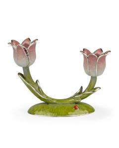 Double Tulip Candle Holder - Quest Collection