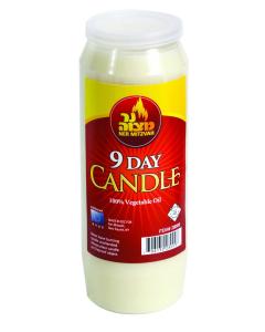 9 day Candle in Plastic Cup