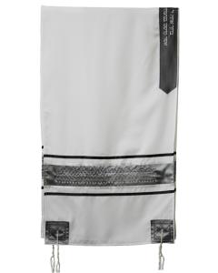 Tallis Viscose 20'' X 72'' - Grey/Black