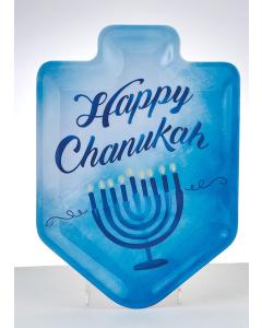 "Sapphire Collection" Dreidel Shaped Melamine Serving Tray