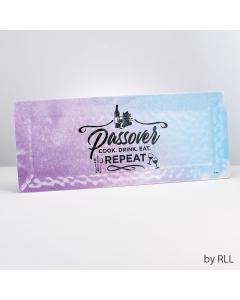 Rectangle "Passover Splash" Melamine Tray
