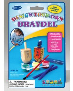 Design-A-Draydel Kit - Decorate 2 Large Wood Draydels