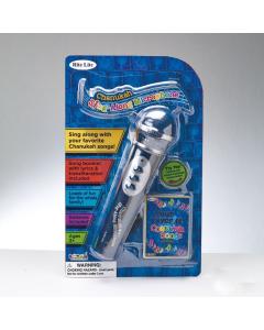 Chanukah Sing-Along Microphone, 5 Songs, Clamshell