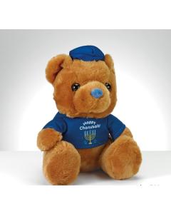 Happy Chanukah Teddy Bear with T-Shirt