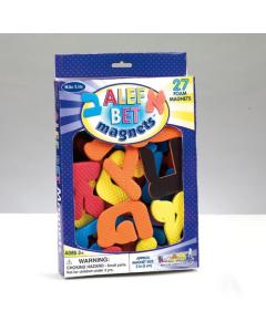 Alef Bet Foam Magnets