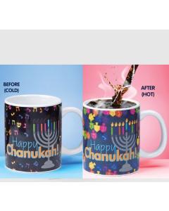 Color Changing Chanukah Mug