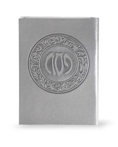 Haggadah for Pesach – Imitation leather - Silver - Ashkenaz