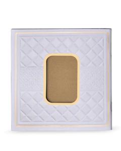 Zemirot Shabbat   Diamond Model - Ashkenaz (White with Brown Center)