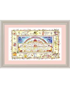 Girl Blessing - Framed