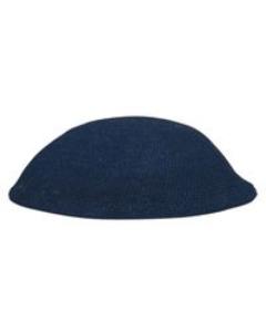 Knit Kippot - Navy (Dozen)