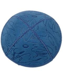 Scribble - Suede Embossed Kippot - Dozen