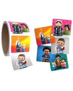 Mitzvah Kinder Shabbos #3 Sticker Roll