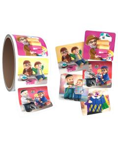 Mitzvah Kinder Shopping Sticker Roll