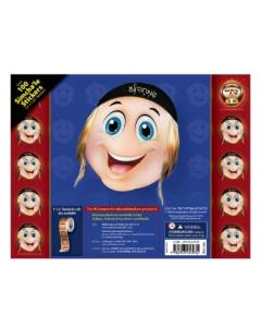 Pack of 3 sheets Simchale stickers-1.4x1.55- 3 sheets-over 100 stickers total