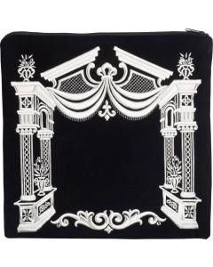 3D Canopy Arch with Flower Pots Velvet Bag #176