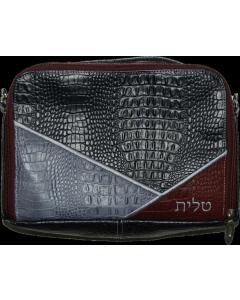 Leather Tallis and Tefillin Travel Bag 725