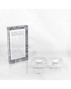 Tabletop Lucite Hadlokat Neirot - Light Gray