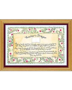 Teacher's Prayer - Book - Framed