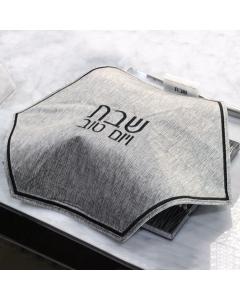 Velvet Hexagon Challah Cover